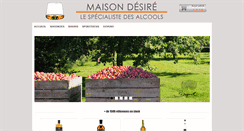 Desktop Screenshot of maisondesire.com